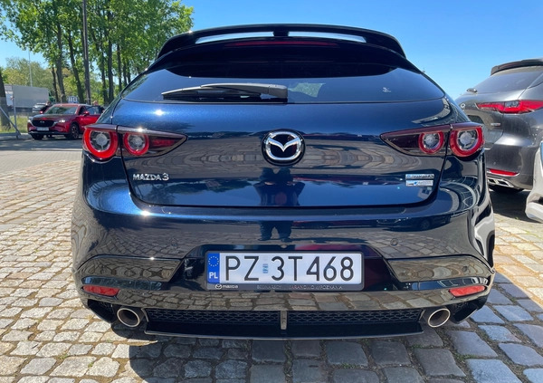 Mazda 3 cena 156666 przebieg: 6600, rok produkcji 2023 z Świebodzin małe 154